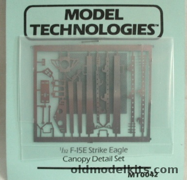 Model Technologies 1/32 1/32 F-15E Strike Eagle Canopy Detail Set, MT0042 plastic model kit